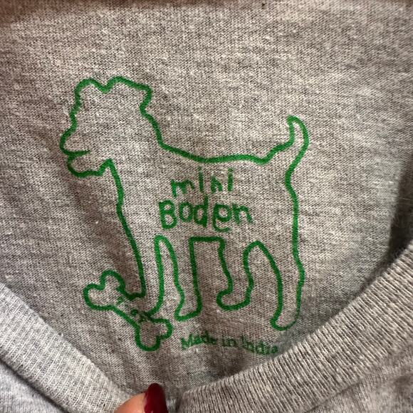 Mini Boden Dart Board Applique Shirt, GUC, Sz 7-8Y (7C) - Picture 4 of 5